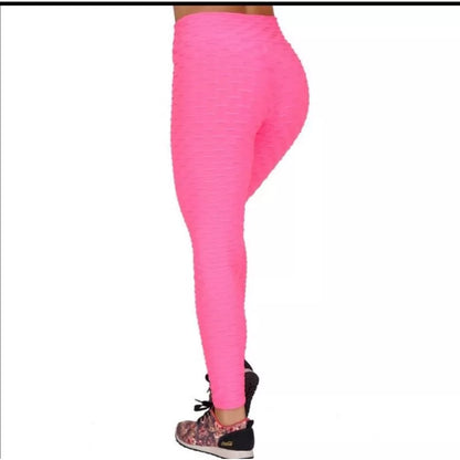 Legging Bolha Suplex Cós Alto Empina Bumbum Fitness Academia legue suplex textura Flocada Leg Cintura alta qualidade