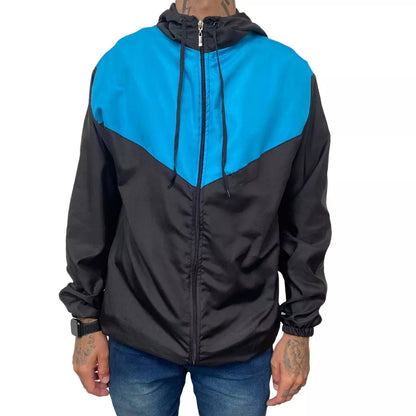 Corta-vento Masculina Lisa
