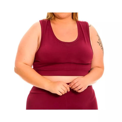 Top Cropped M ao G4 Nadador Plus Size Academia Grosso