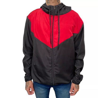 Corta-vento Masculina Lisa