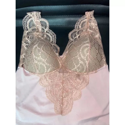 Body de Renda Blogueirinha Decote V