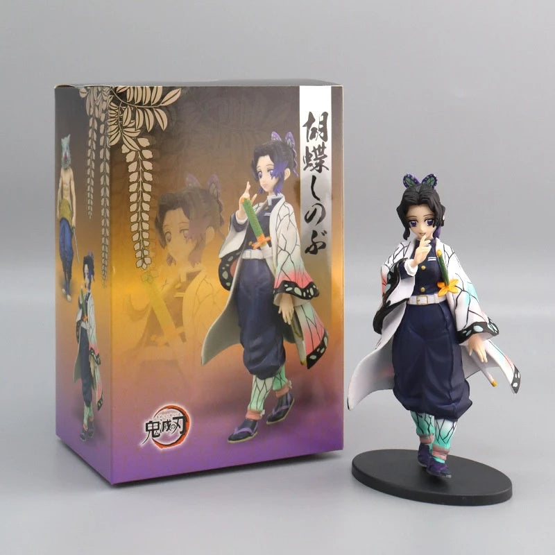 Action figure demon slayer /Boneco Demon Slayer PVC Com Caixa Boneco De Ação kimetsu no yaiba boneco Kamado Tanjirou Vários Personagens bonecos demon slayer tanjiro action figure/nezuko figure/Zenitsu Action figure/demon slayer figure/Action figure anime