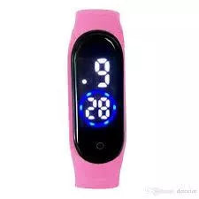 LED Relógio M4 Pulseira  digital  Esportivo A prova água feminino masculino