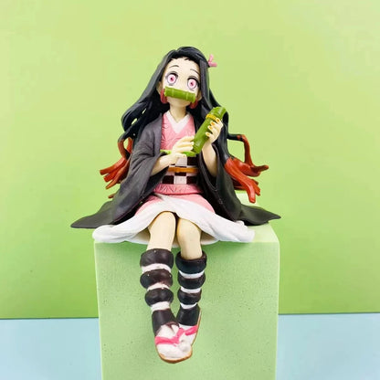 Action figure demon slayer /Boneco Demon Slayer PVC Com Caixa Boneco De Ação kimetsu no yaiba boneco Kamado Tanjirou Vários Personagens bonecos demon slayer tanjiro action figure/nezuko figure/Zenitsu Action figure/demon slayer figure/Action figure anime