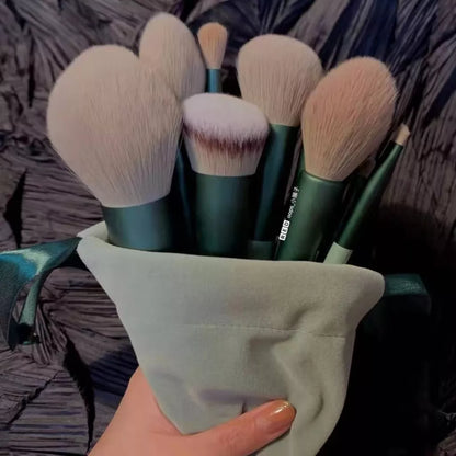 Kit 13 Pçs Pincéis De Maquiagem Contorno Kabuki Profissional