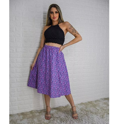 Saia Feminina Viscose (sem Forro) - Moda Evangelica