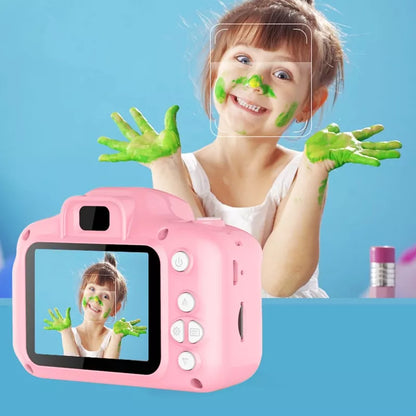 Mini Câmera Digital Infantil/Recarregável/À Prova De Choque/Vídeo Para Crianças/8 Milhões