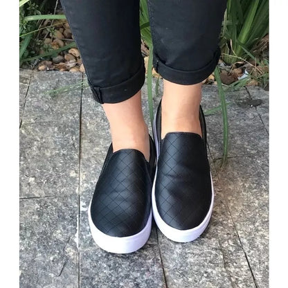 Tênis Feminino Sapatilha Moleca Slip On Iate Sem Cardaço Conforto Leve