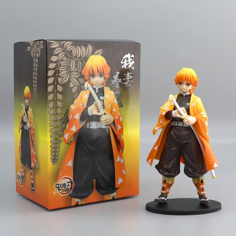 Action figure demon slayer /Boneco Demon Slayer PVC Com Caixa Boneco De Ação kimetsu no yaiba boneco Kamado Tanjirou Vários Personagens bonecos demon slayer tanjiro action figure/nezuko figure/Zenitsu Action figure/demon slayer figure/Action figure anime