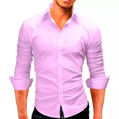 Camisa Masculina Slim Fit Luxo