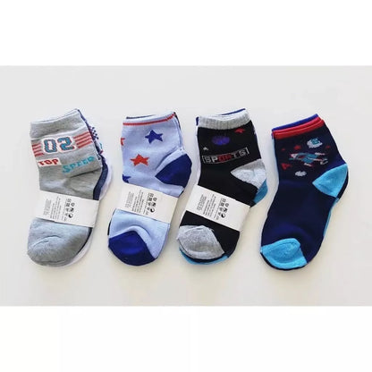 Kit 6 Pares Meia Infantil Estampadinha\lisa menino e menina de  criança A PRONTO ENTREGA