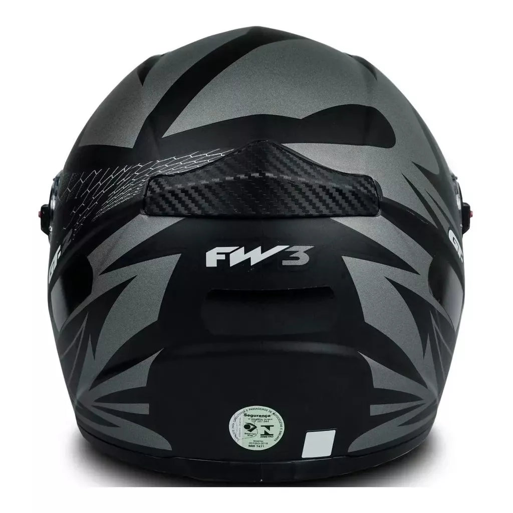 Capacete Moto Fechado Fw3 Gt2 Super Lançamento 2023 Cores