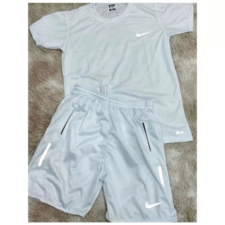 Conjunto Colorido Refletivo Camiseta e Bermuda - Chimpa - Verão