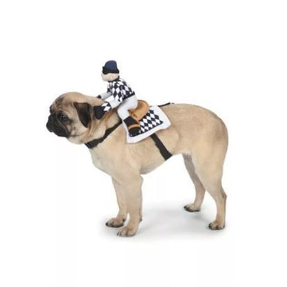 (Engraçado) Cowboy Pet Dos Desenhos Animados Equitação Dress Up Fornecimentos Trajes Cospaly hoodie Do Cão Dia Das Bruxas Roupa Transformação outfit (XS-XL)