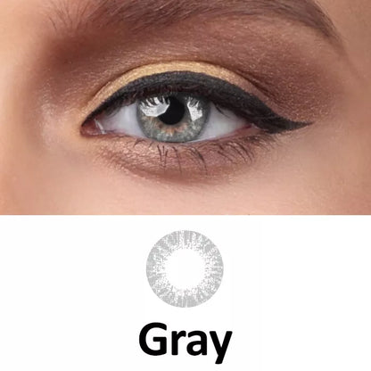 ZELIN Lente de Contato Colorida Aparência Natural Uso Anual Para Maquiagem Dos Olhos