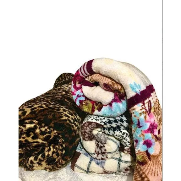 Manta Cobertor Estampado Soft Pet Cachorro Gato 0,85 x 0,95