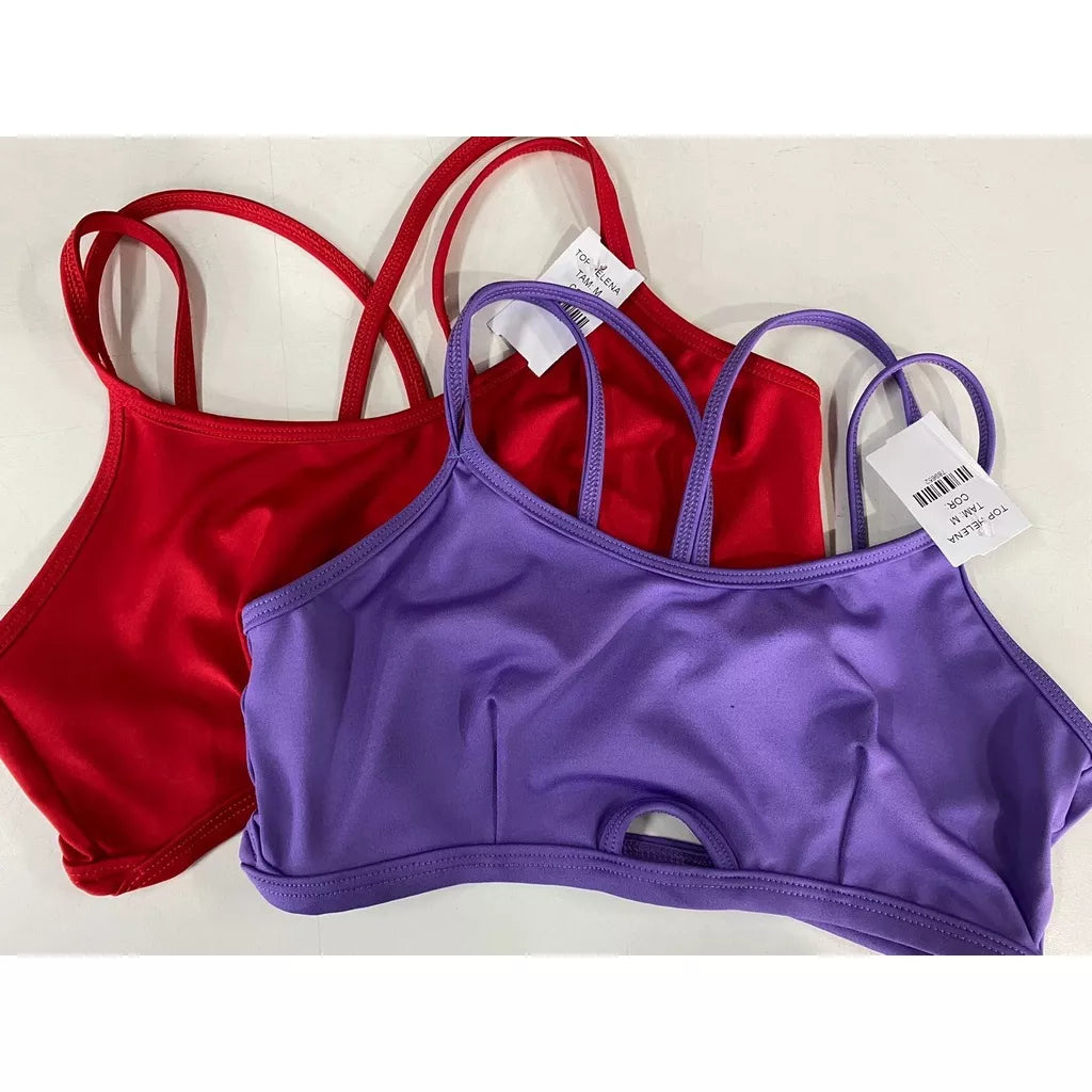 Top Fitness Feminino Alça Fina Academia