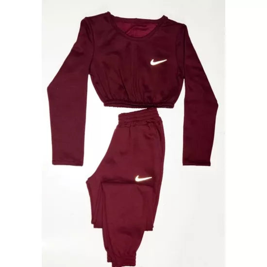 conjunto moletom flanelado NK inverno 2023