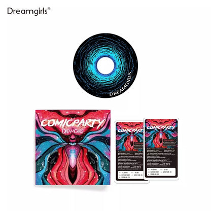 DreamGirls blackhole Cosplay Lente De Contato Colorida Para Olhos/Uso De Festa