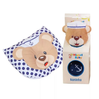 Naninha  Para Bebê E Travesseirinho Anatômico - Apoio De Cabeça
