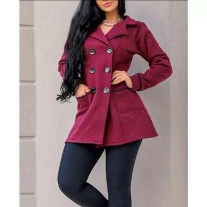 Casaco Sobretudo Moletom Lindo Feminino Moda Blogueira Inverno Frio Topp