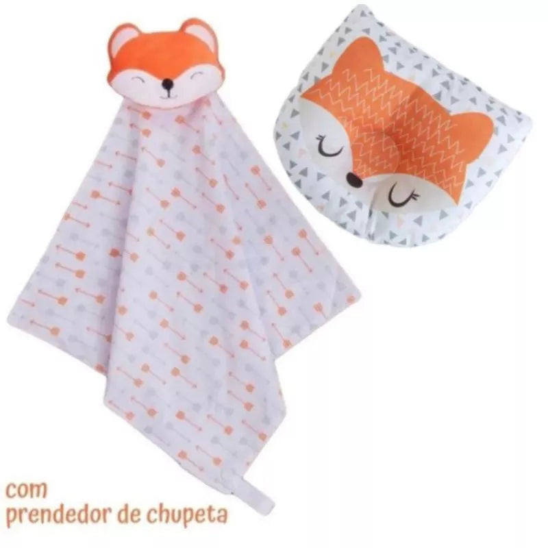 Naninha  Para Bebê E Travesseirinho Anatômico - Apoio De Cabeça