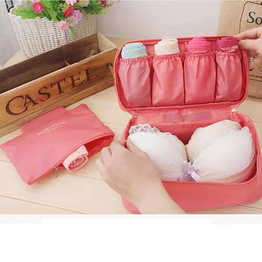 Organizador De Viagem Unissex Lingerie Calcinha Sutiã
