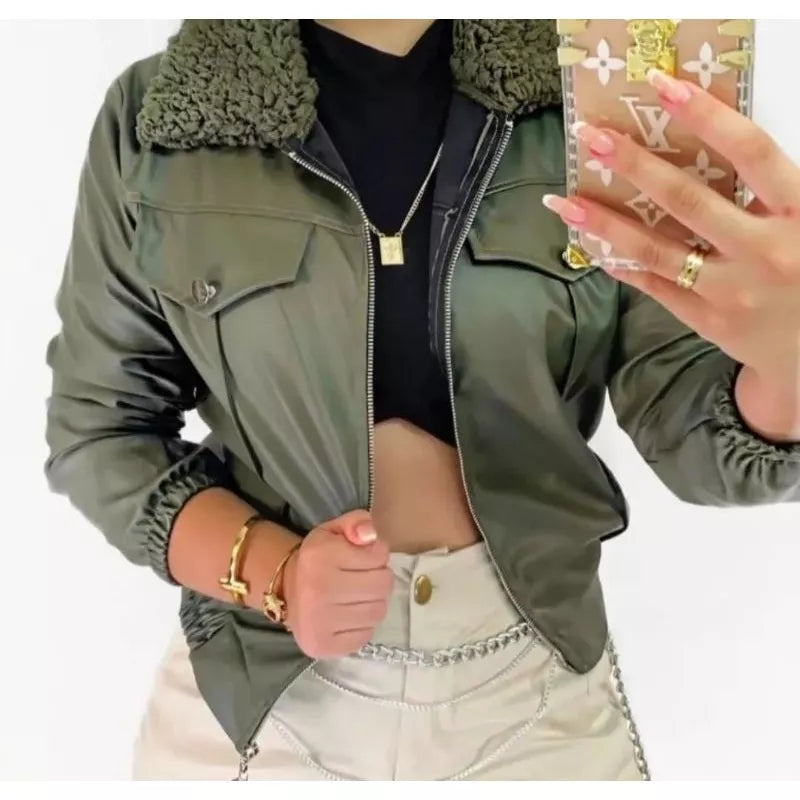 Jaqueta Bomber Courino