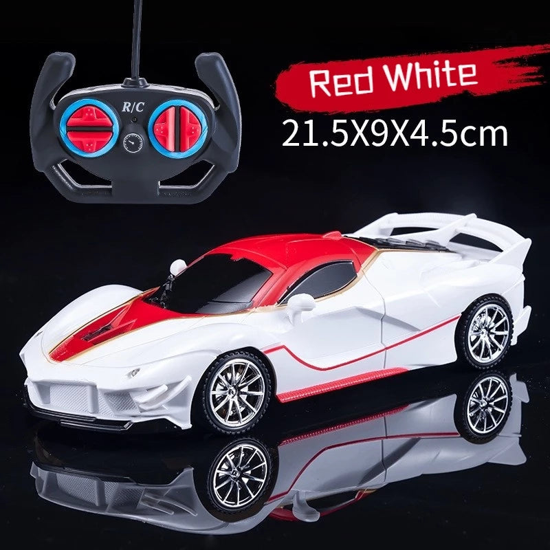 Carro De Controle Remoto Super Run Luxo Racing Car Sports 4WD Brinquedo