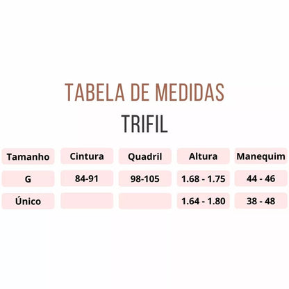 Calça Alta Legging Sem Costura Maternidade Original Trifil Para Gestante Gravida