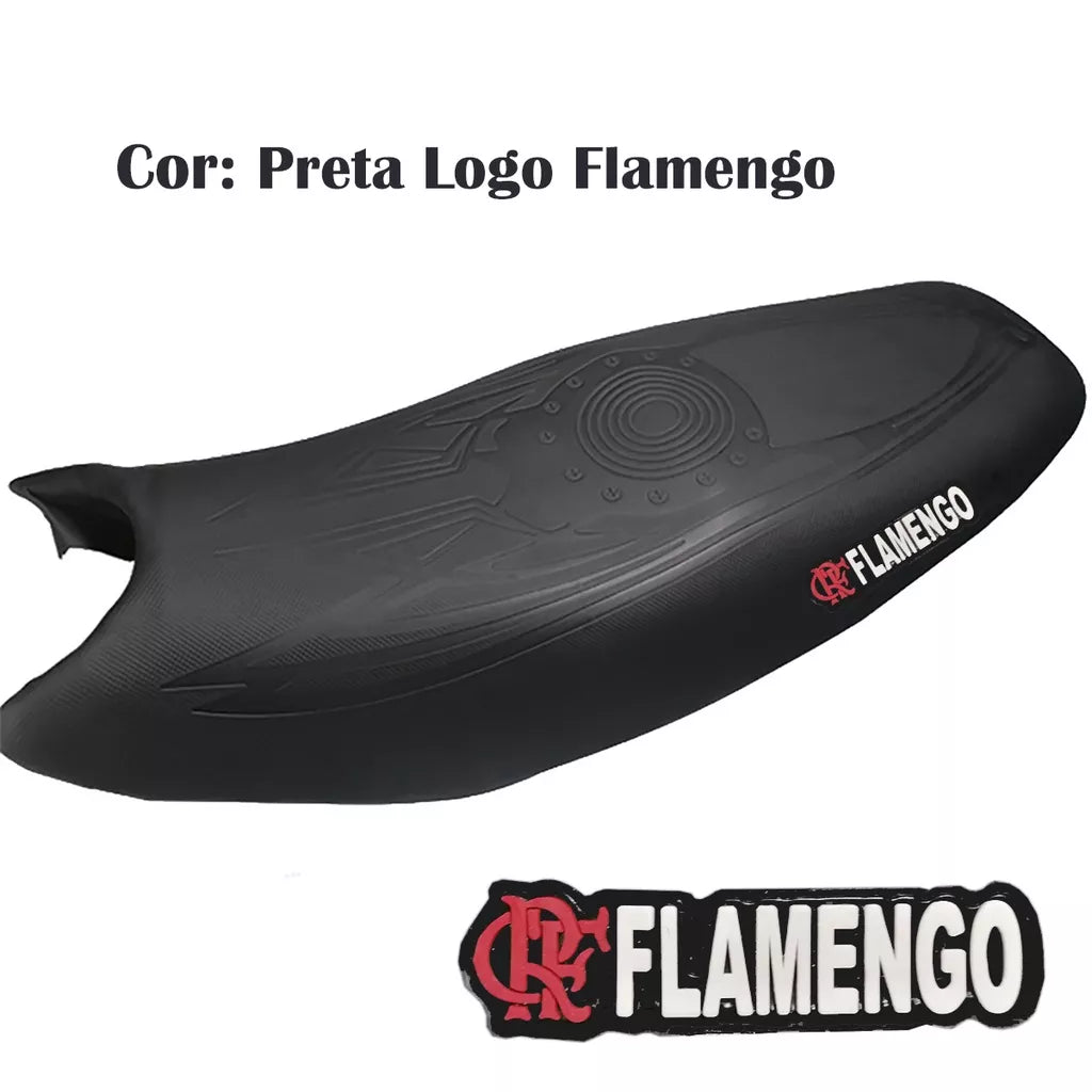 Capa Banco Emborrachada Titan Fan Bros Ybr Fazer Tornado Twister Lander Todas