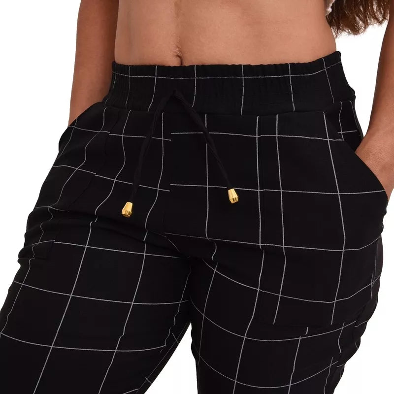 Calça Jogger Feminina Blogueirinha Cargo Luxuosa Bengaline