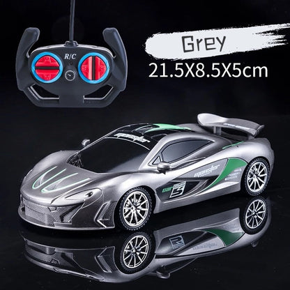 Carro De Controle Remoto Super Run Luxo Racing Car Sports 4WD Brinquedo