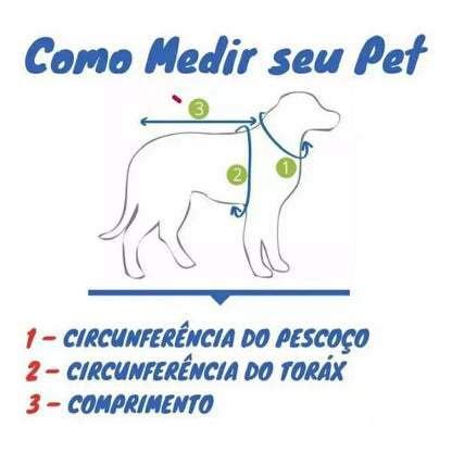 Peitoral Com Guia para Caes E Gatos Colete Regulavel Super Confortavel para Cachorro