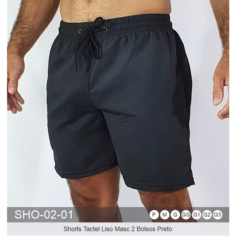 Bermuda Tactel Estampada Shorts Praia Verão