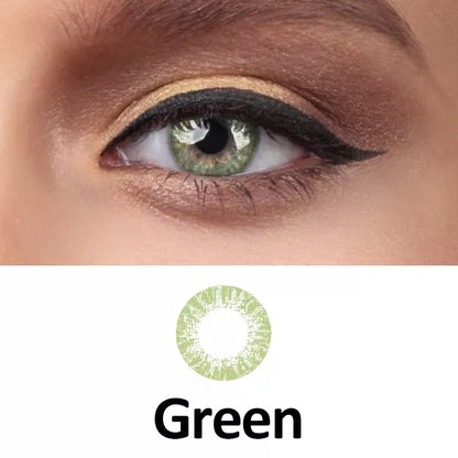 ZELIN Lente de Contato Colorida Aparência Natural Uso Anual Para Maquiagem Dos Olhos