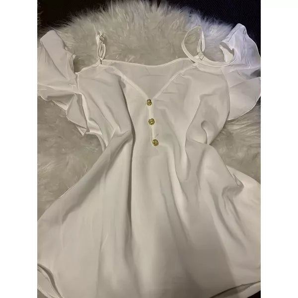 Blusinha Social Feminina (regata Alcinha com Manga)- 07