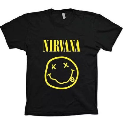 Camiseta Banda de Rock Led Zeppelin Metallica Raul Seixas Nirvana Ramones Slipknot