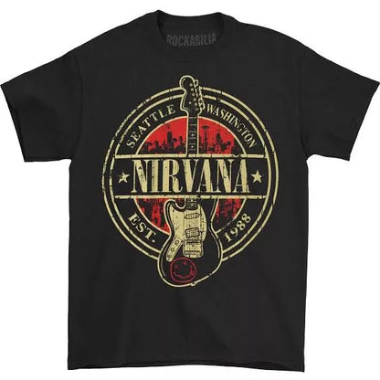 Camiseta Banda de Rock Led Zeppelin Metallica Raul Seixas Nirvana Ramones Slipknot