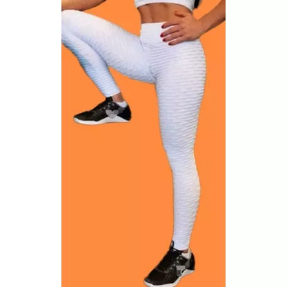 Legging Bolha Suplex Cós Alto Empina Bumbum Fitness Academia legue suplex textura Flocada Leg Cintura alta qualidade