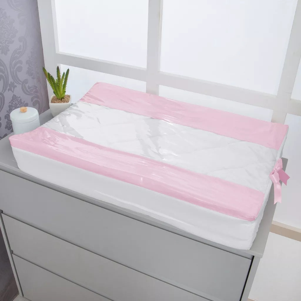 Trocador De Bebê Anatômico Cômoda Capa Plástica Luxo P