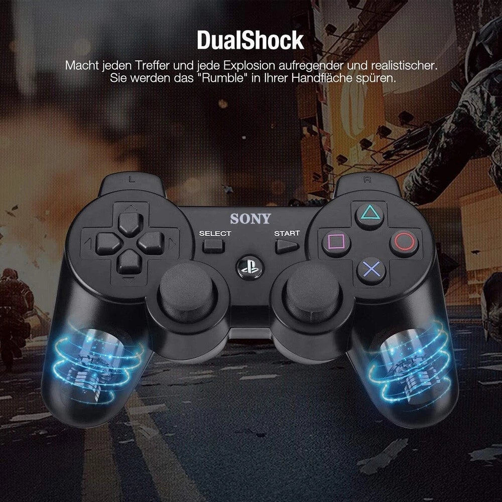 kit 2 Controle Manete Joystick Dualshock 3 Ps3 Playstation Sony