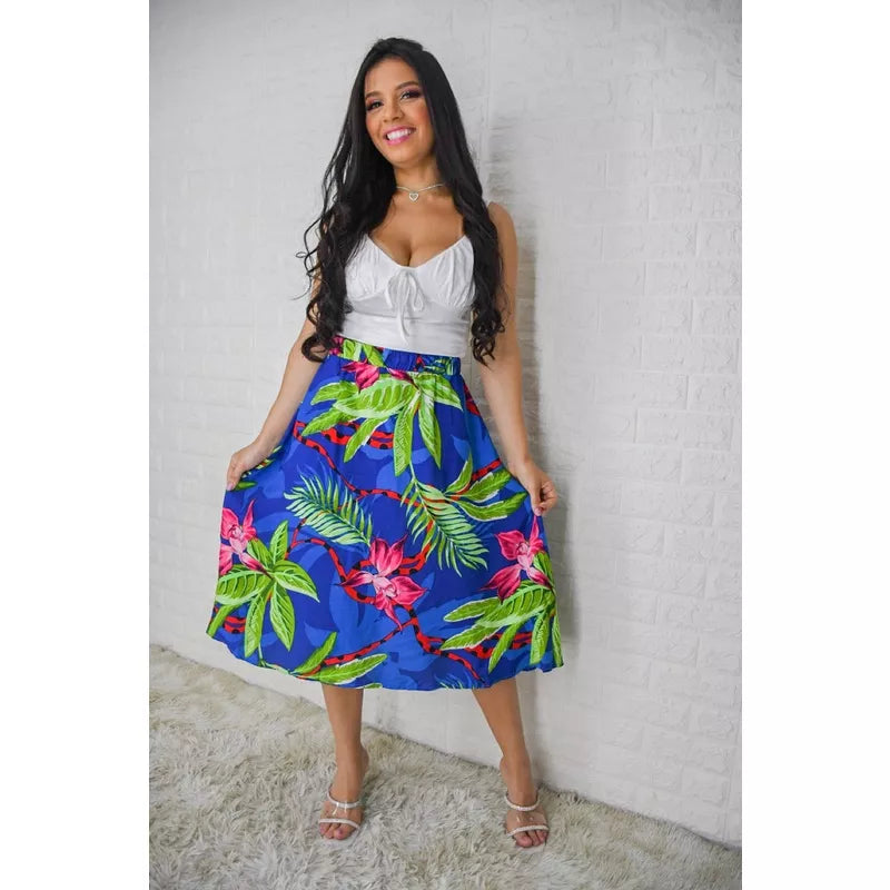 Saia Feminina Viscose (sem Forro) - Moda Evangelica