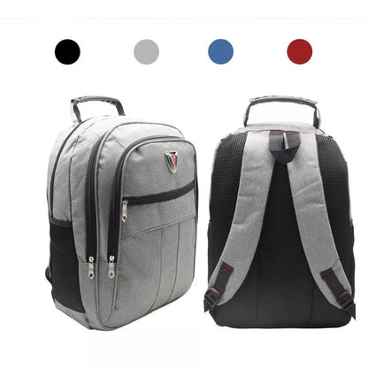 Mochila Escolar De Nylon Impermeável Unissex Para Notebook