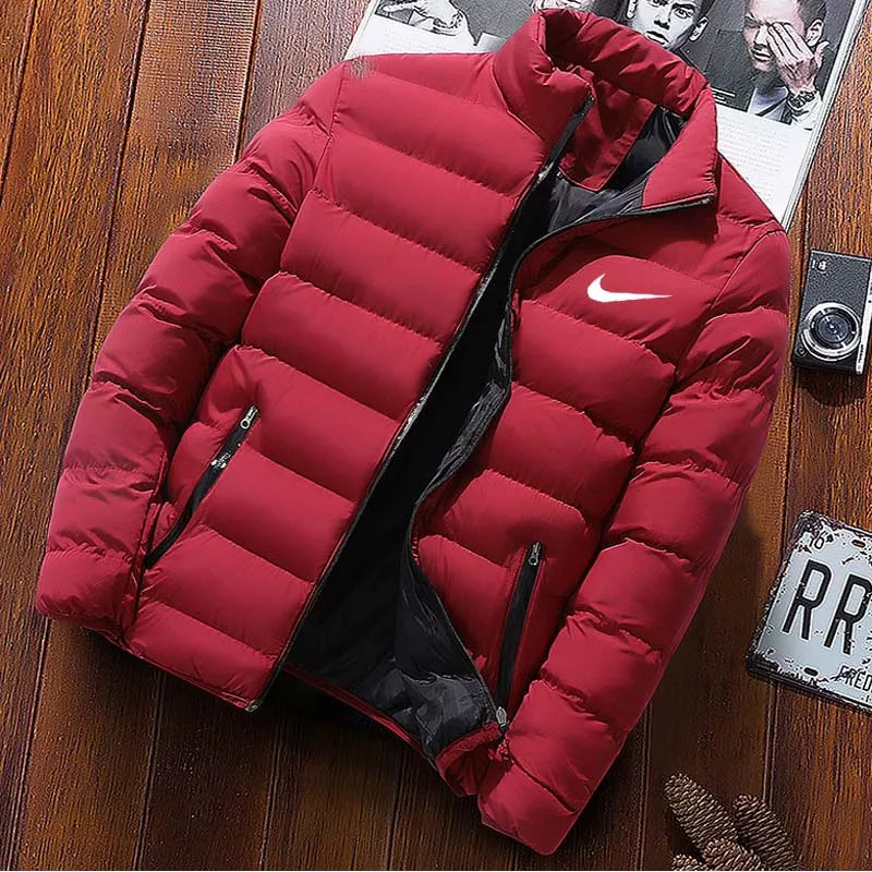 Jaqueta De Inverno Masculina 2023 Novo Conforto Casual Grosso