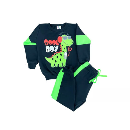 Kit Sortido 6 Peças de Roupas Masculino Infantil Inverno – 3 blusas casacos + 3 calças de 1 ao 10 – Promoção – Kit 3 Conjuntos Moletom Infantil Menino Inverno com Calça e Casaco Bebe Barato