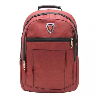 Mochila Escolar De Nylon Impermeável Unissex Para Notebook