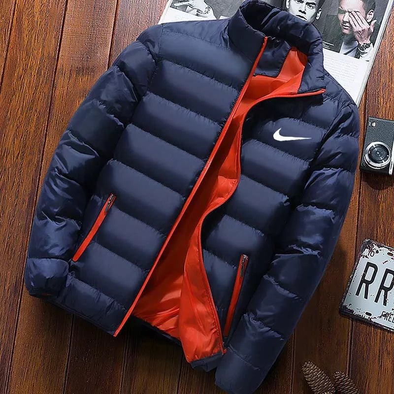 Jaqueta De Inverno Masculina 2023 Novo Conforto Casual Grosso