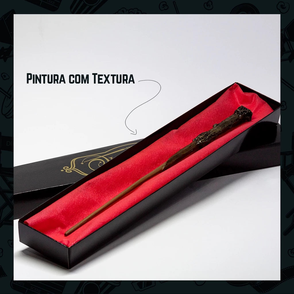 Varinhas Harry Potter + Caixa + Ticket Hogwarts
