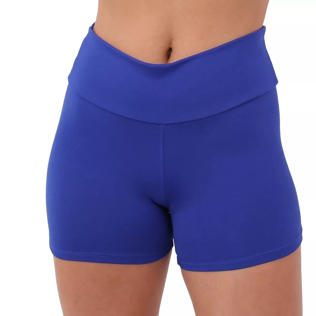 Short Legging Bermuda Academia Meia Coxa Fitness Feminino Casual